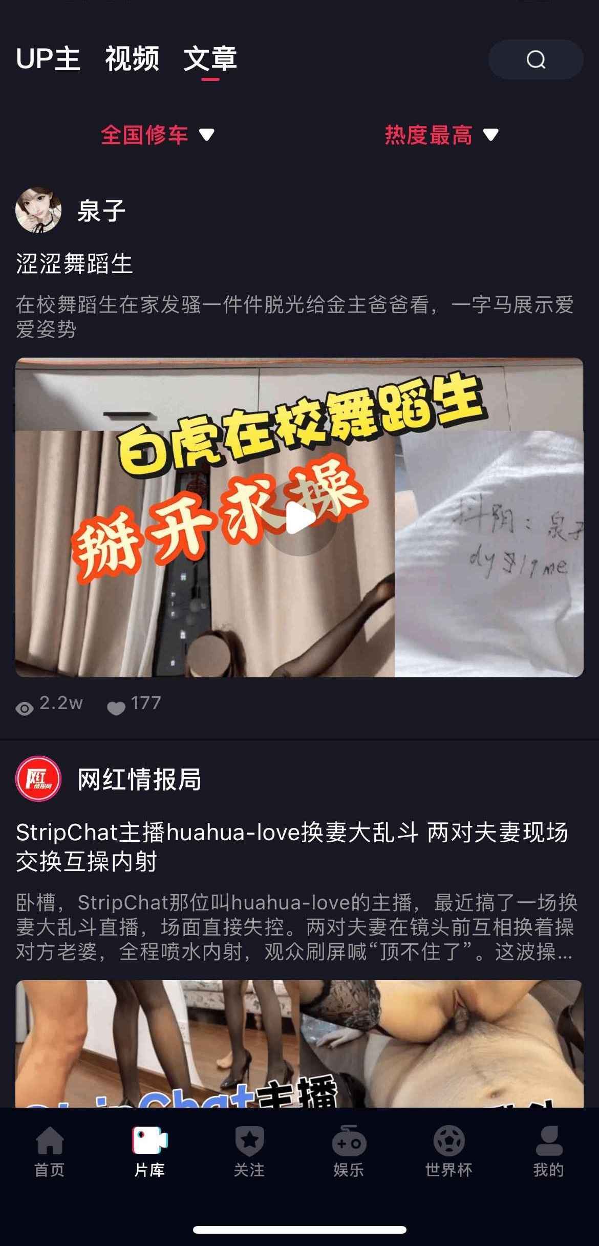 抖阴APP片库总览界面